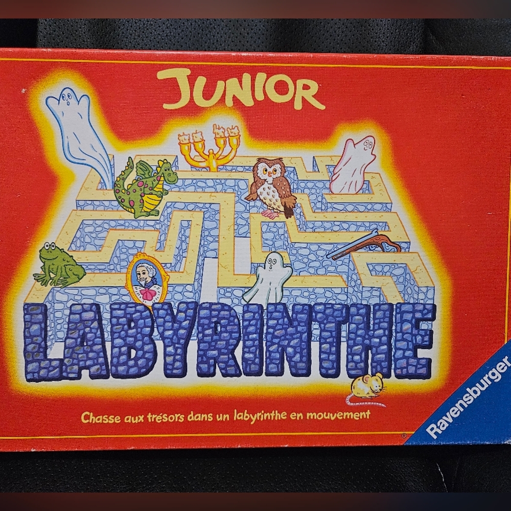 Ravensburger Junior Labyrinthe Game - Red‎ and Blue